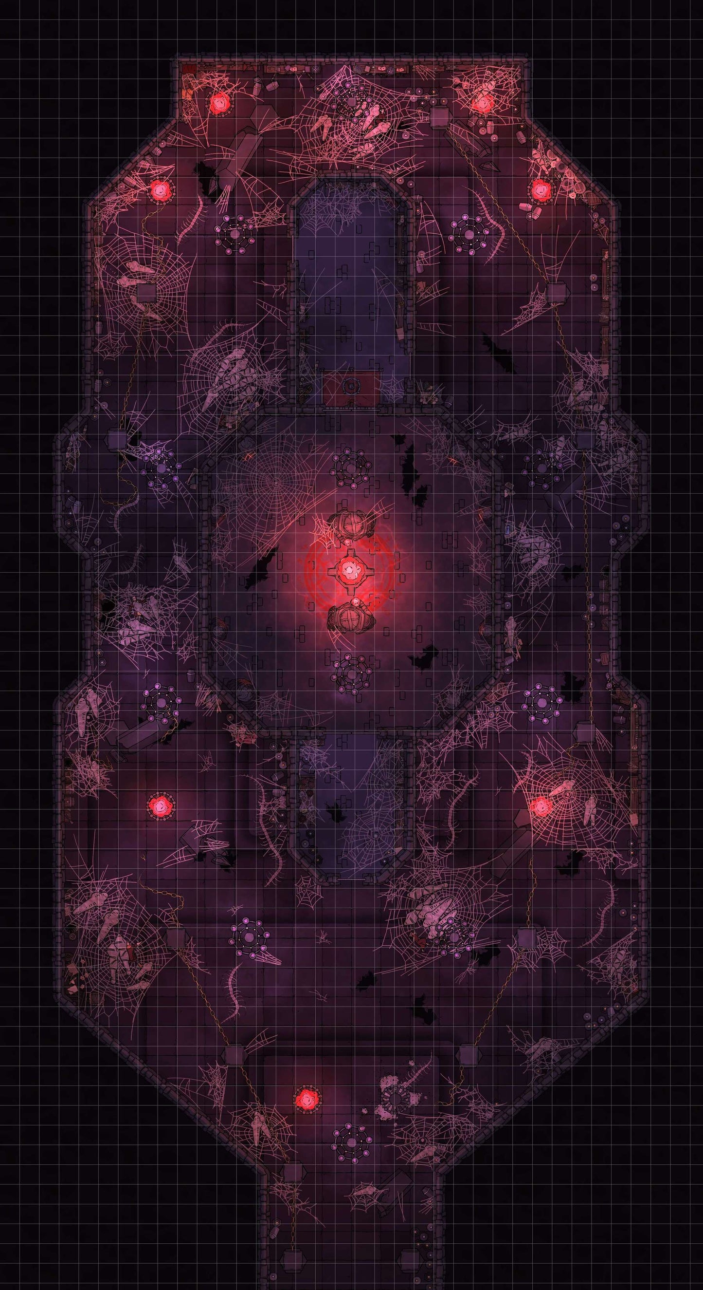 The GM's Kit 02 | Lurking Lairs & Dungeons | A Collection of 100 Maps with VTTs