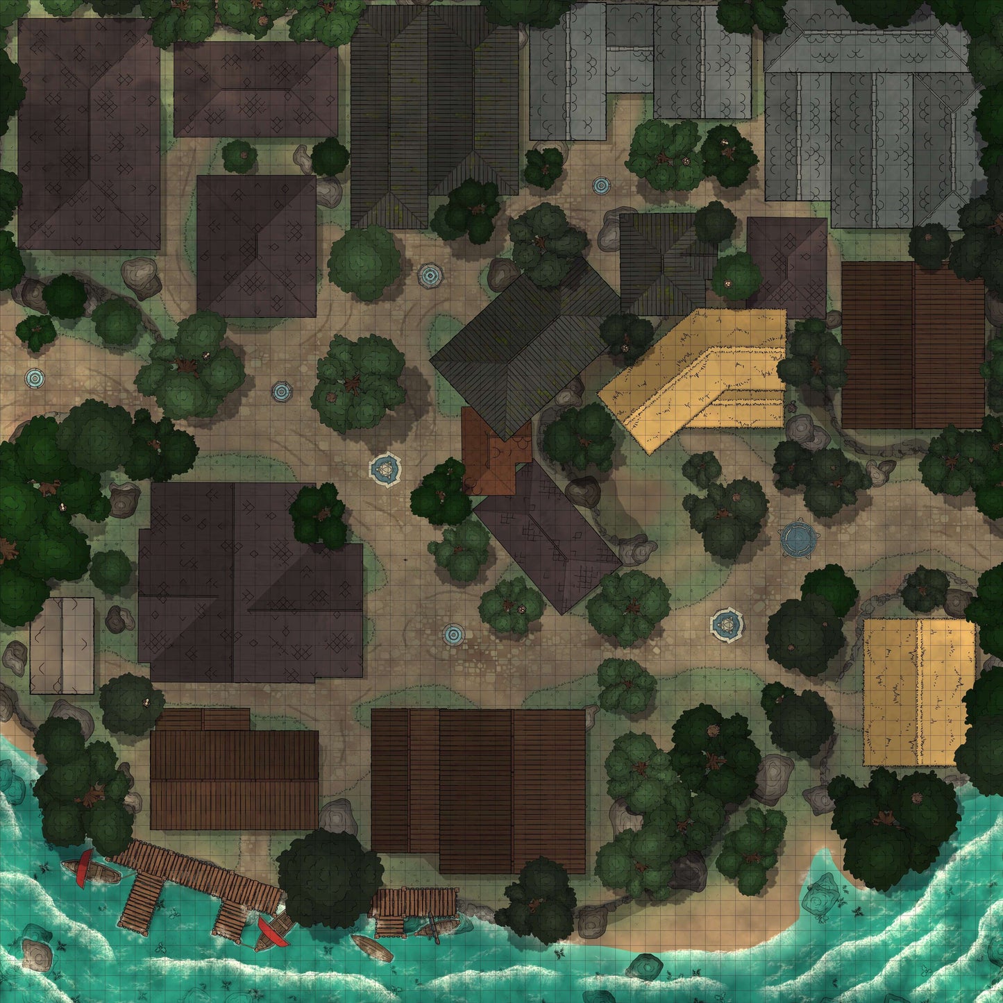 The GM's Kit 01 | Forests, Forts & Fields | A Collection of 100 Maps with VTTs
